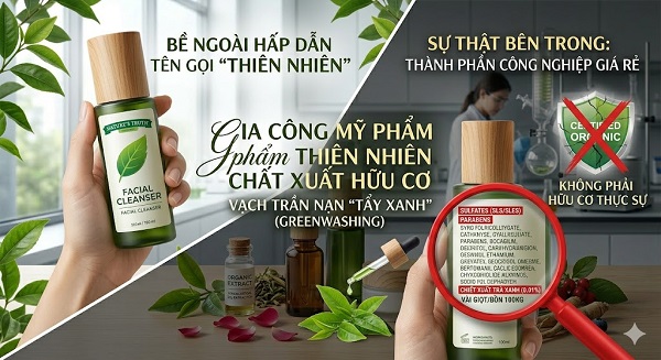 Gia công mỹ phẩm thiên nhiên