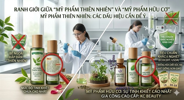 Gia công mỹ phẩm thiên nhiên
