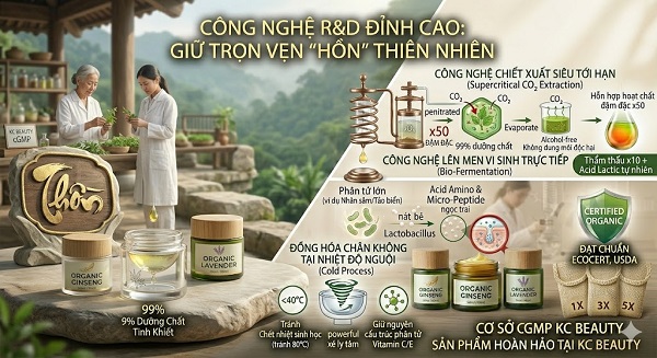 Gia công mỹ phẩm thiên nhiên