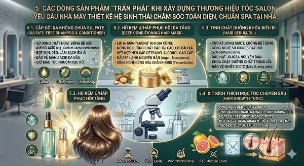gia công mỹ phẩm tóc