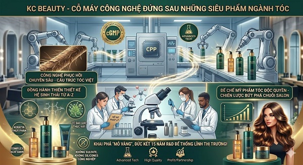 gia công mỹ phẩm tóc