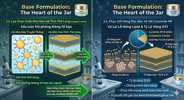 gia công kem dưỡng da