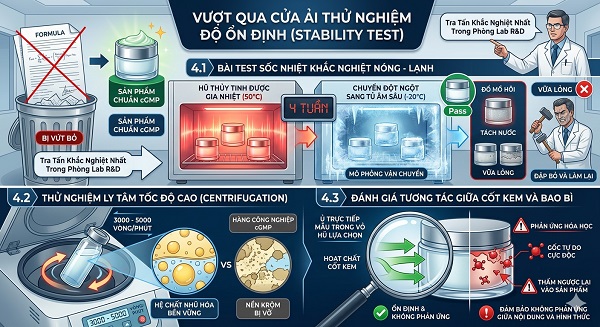 gia công kem dưỡng da