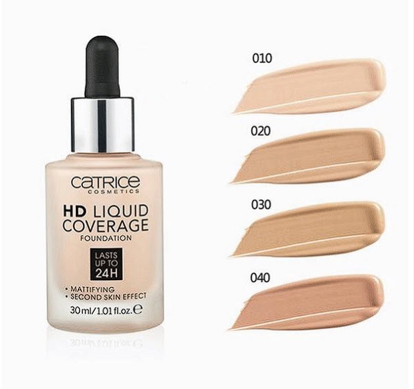 Kem nền Catrice HD Liquid Coverage 24h