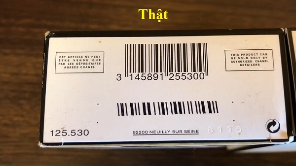phân biệt nước hoa thật và giả