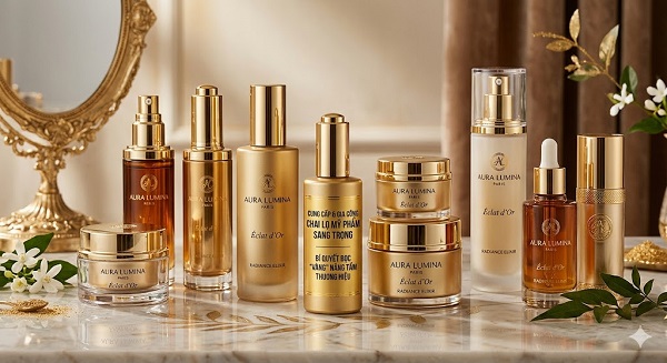 Gia công chai lọ mỹ phẩm