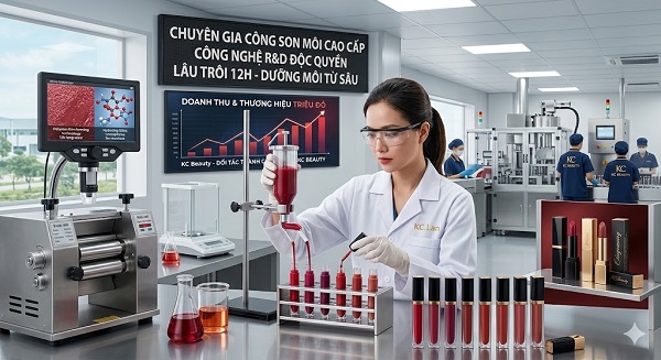 Gia Công Son Môi Cao Cấp