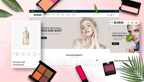 website bán mỹ phẩm chuyên nghiệp