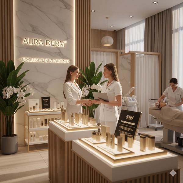 đưa thương hiệu mỹ phẩm vào chuỗi spa