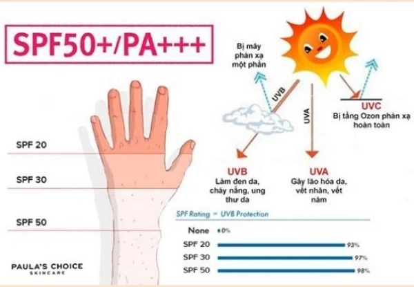 kem chống nắng bị thu hồi.