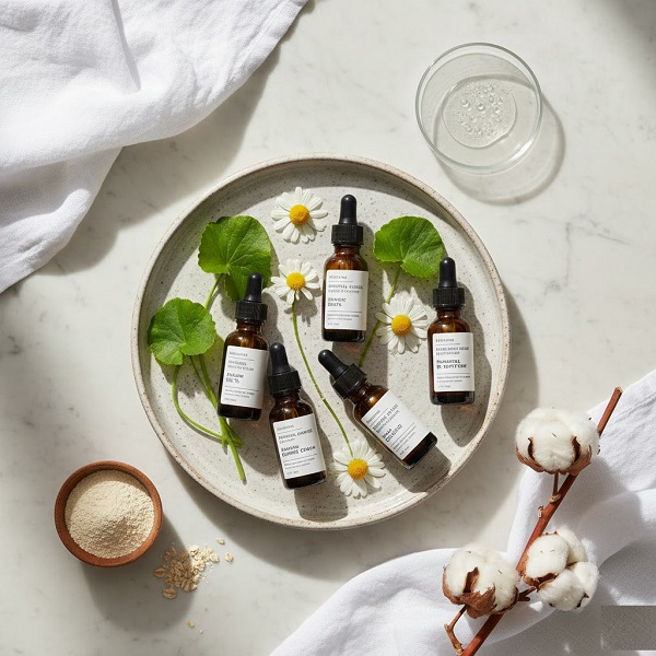 Các hoạt chất làm dịu da cho da nhạy cảm