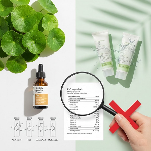 Chiết xuất rau má: Phục hồi da thật hay chỉ quảng cáo?