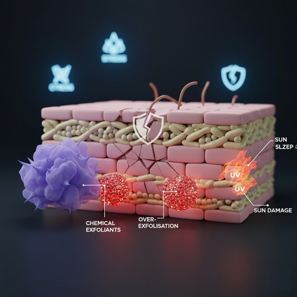 Dấu hiệu hàng rào da bị tổn thương: Nhận biết sớm để phục hồi da đúng cách