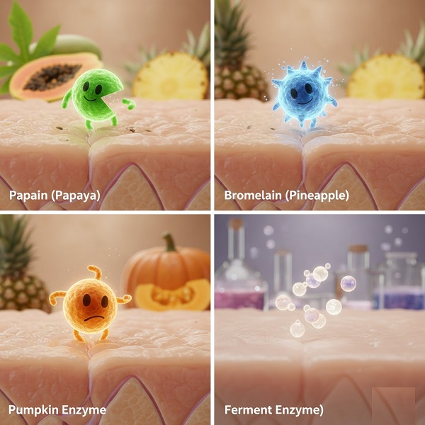 Tẩy da chết enzyme la gì