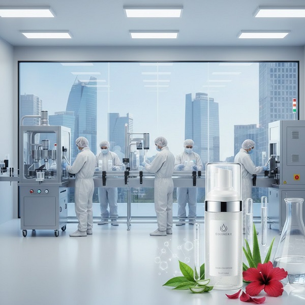 Gia công sữa rửa mặt trọn gói tại HCM