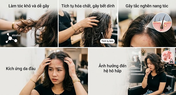 Gôm xịt tóc là gì?