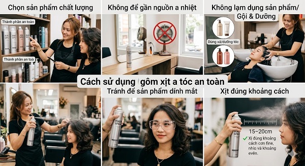 Gôm xịt tóc là gì?