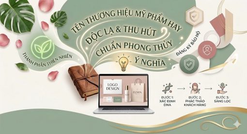 Tên Thương Hiệu Mỹ Phẩm Hay Dễ Viral