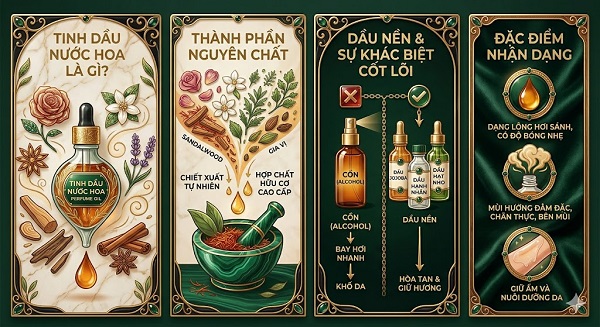 Tinh dầu nước hoa là gì?