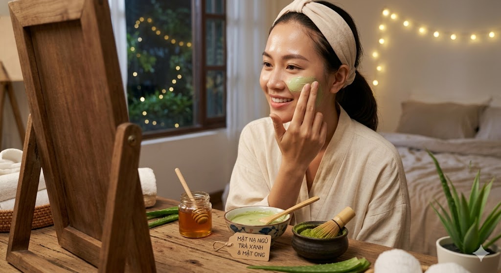 Bí kíp tự làm mặt nạ ngủ tại nhà cho làn da căng mọng, rạng rỡ