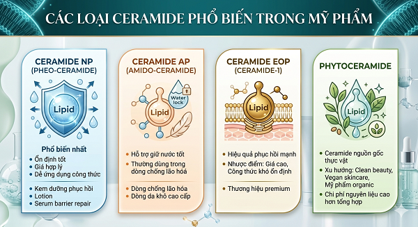Ceramide Có Tác Dụng Gì Với Làn Da?