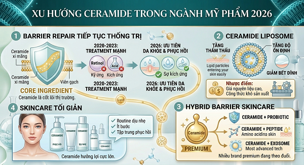 Ceramide Có Tác Dụng Gì Với Làn Da?