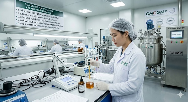Gia công mỹ phẩm treatment