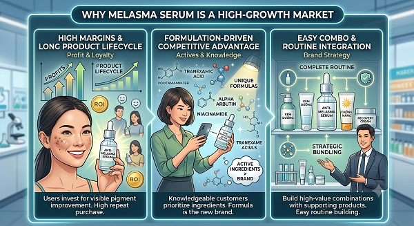 công thức serum trị nám