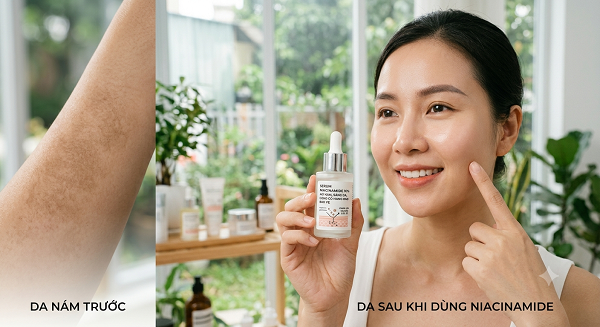 Niacinamide Có Giúp Mờ Nám Không?