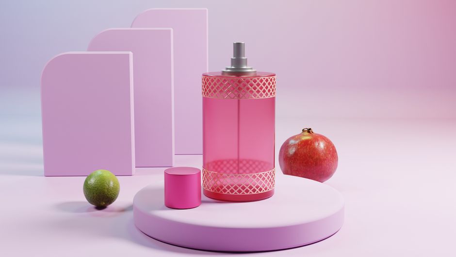 Mẫu chai nước hoa hương Hổ phách cao cấp được thiết kế gia công độc quyền